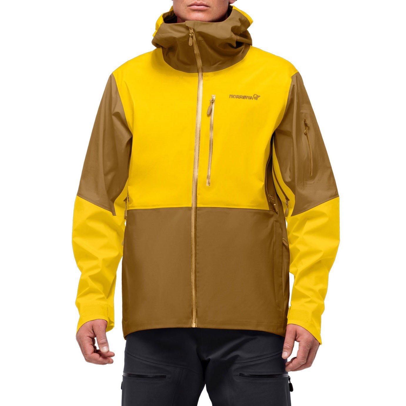 Norrona Lofoten GORE-TEX PRO Jacket - Men's XL - 5614 - Magma / Magma  Yellow