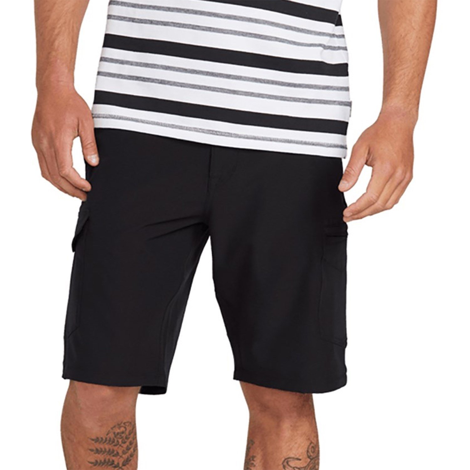 volcom snt dry cargo hybrid shorts