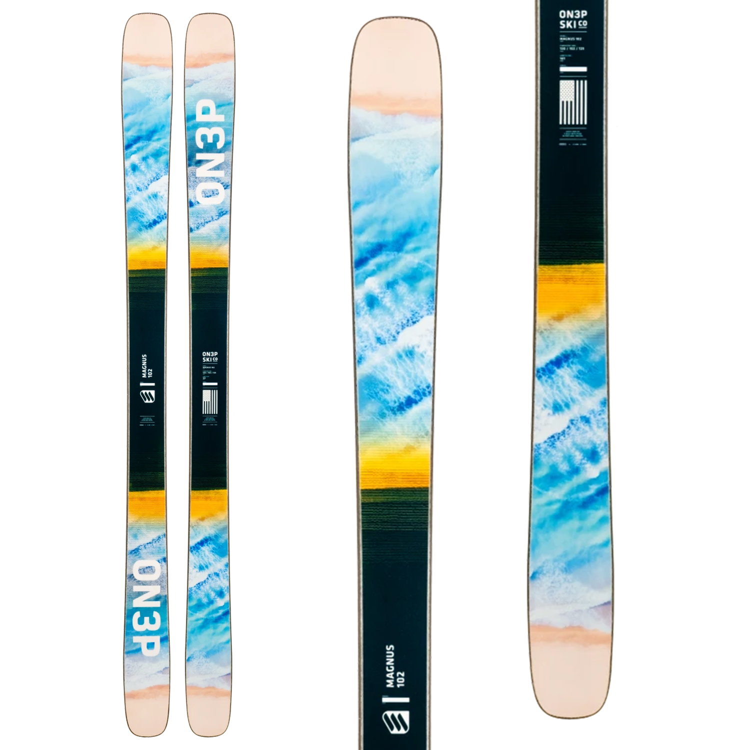 ON3P Magnus 102 Skis 2021 | evo