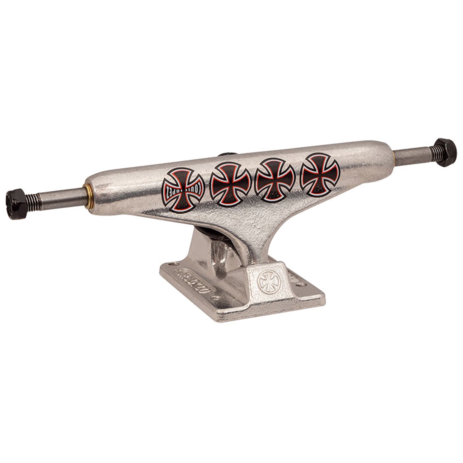 Independent 144 Stage 11 Hollow Lopez Crosses Silver Skateboard 