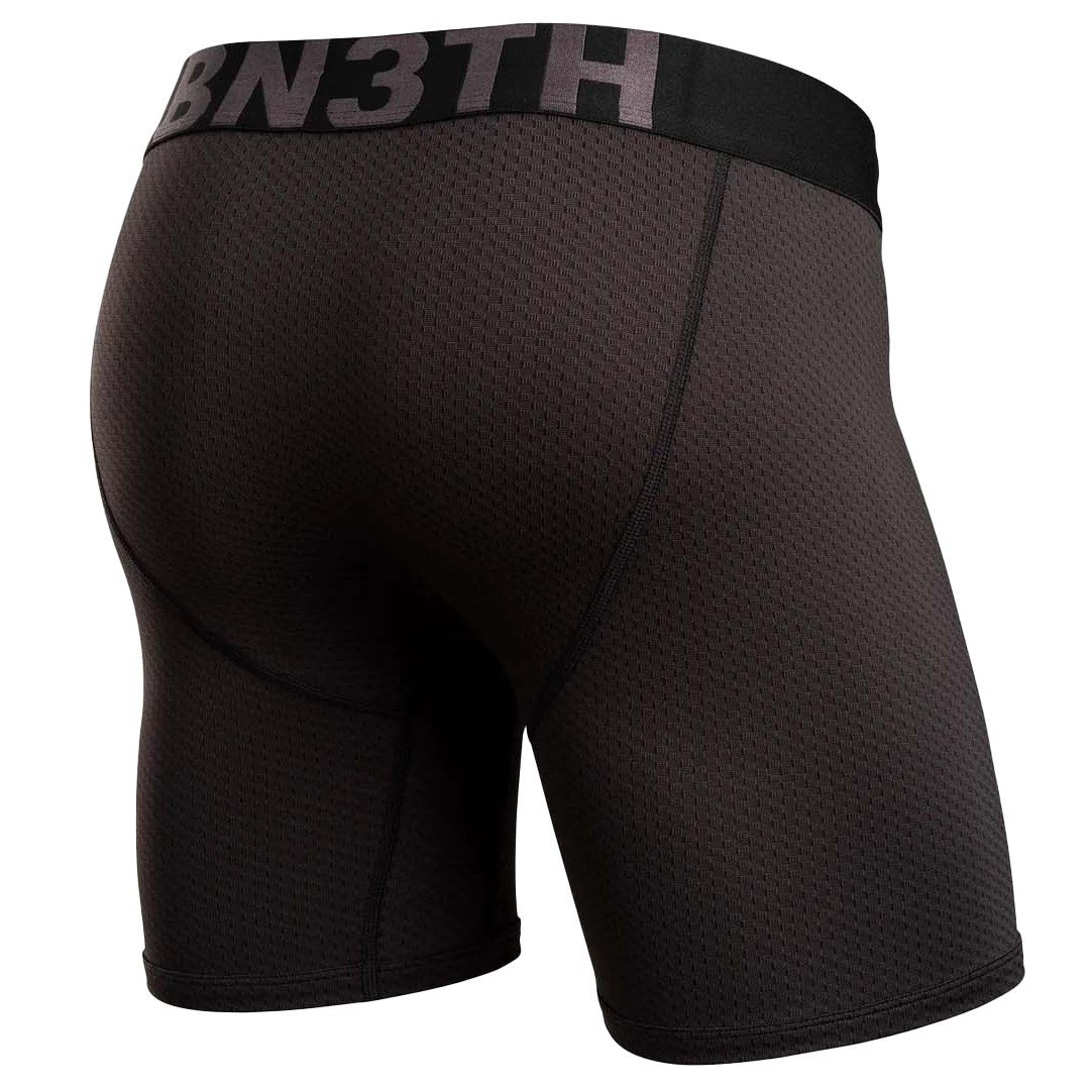 BN3TH Men's Boxer Brief, Black/Red, X-Small : : Clothing