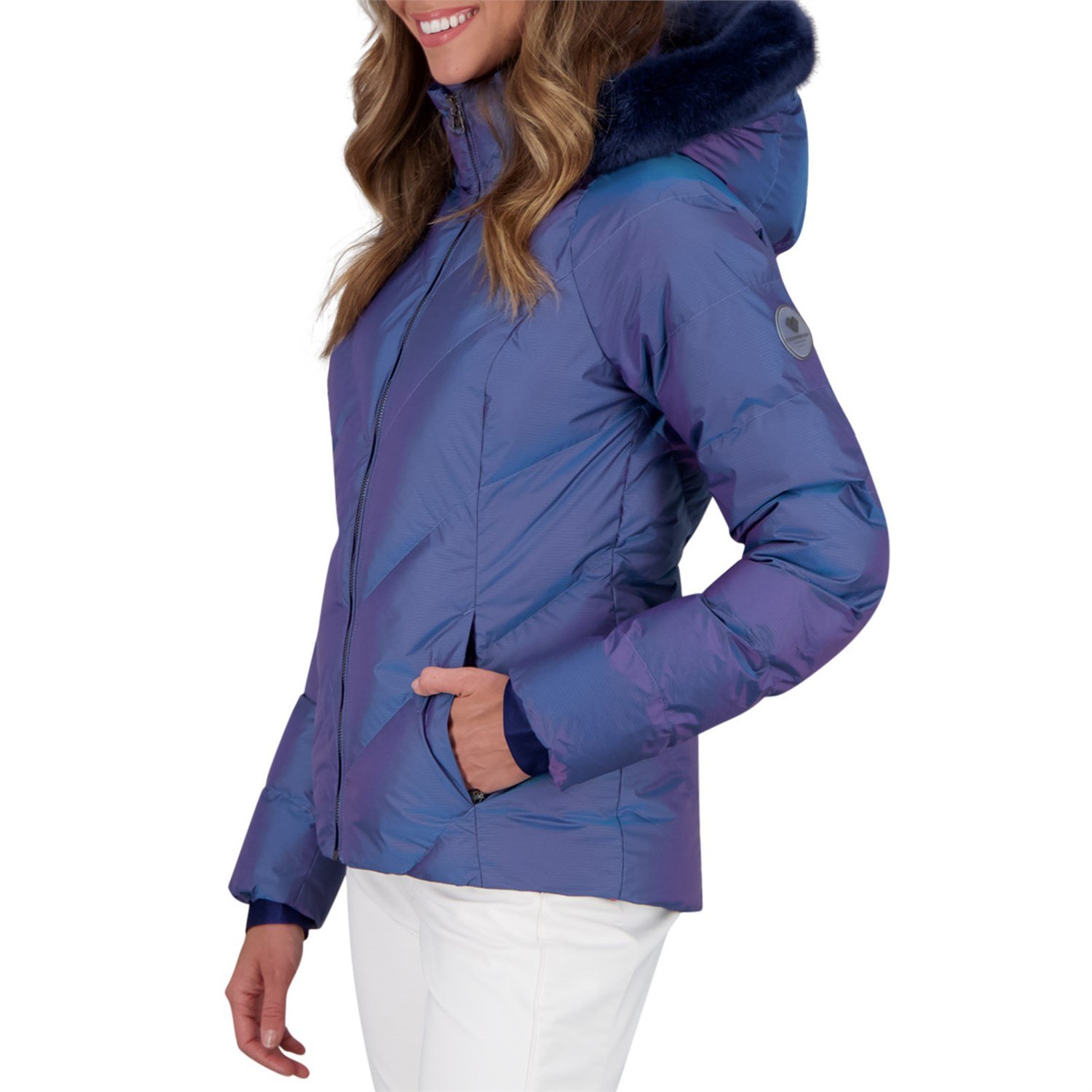 obermeyer purple jacket