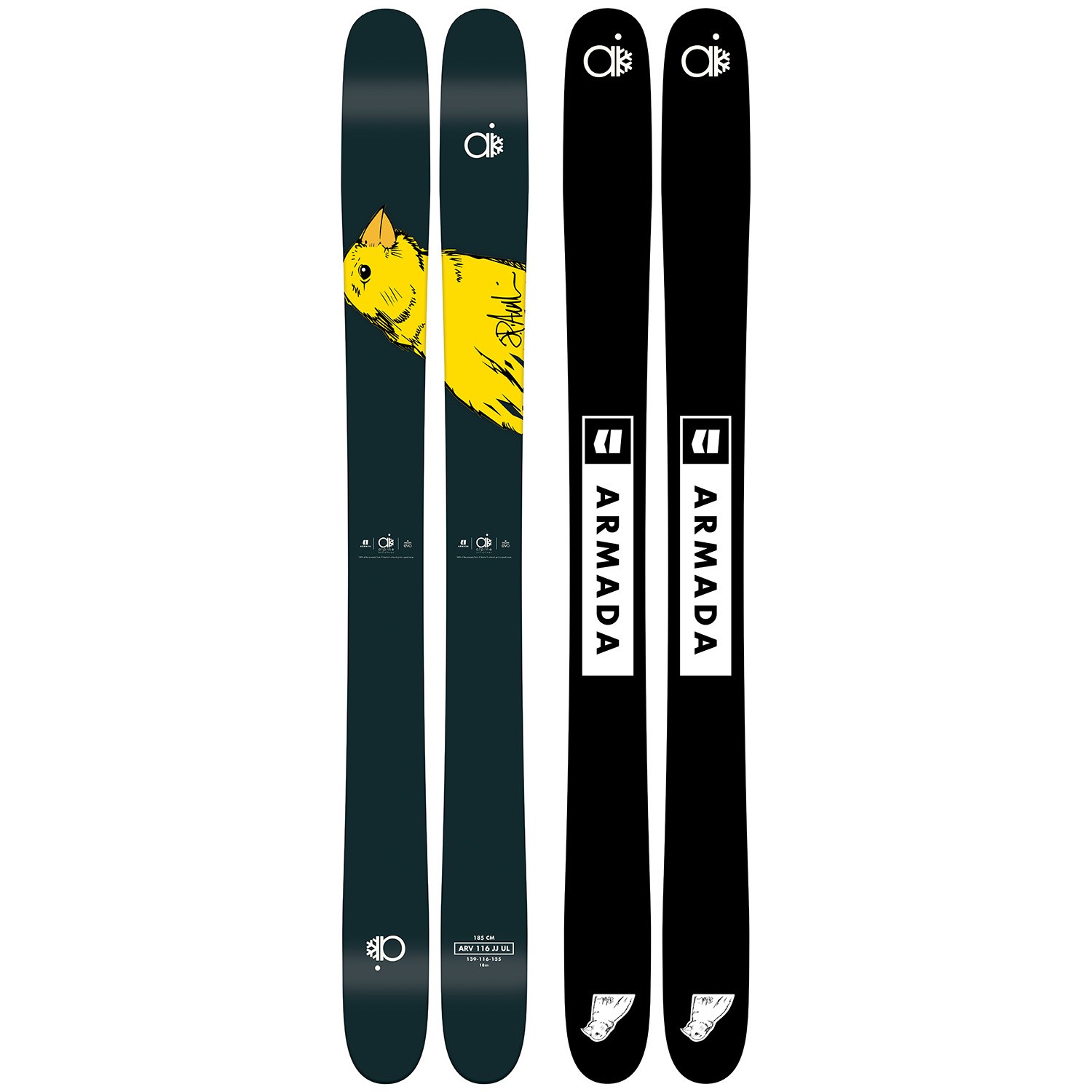 Armada x Alpine Initiatives ARV 116 JJ UL Skis 2021 evo