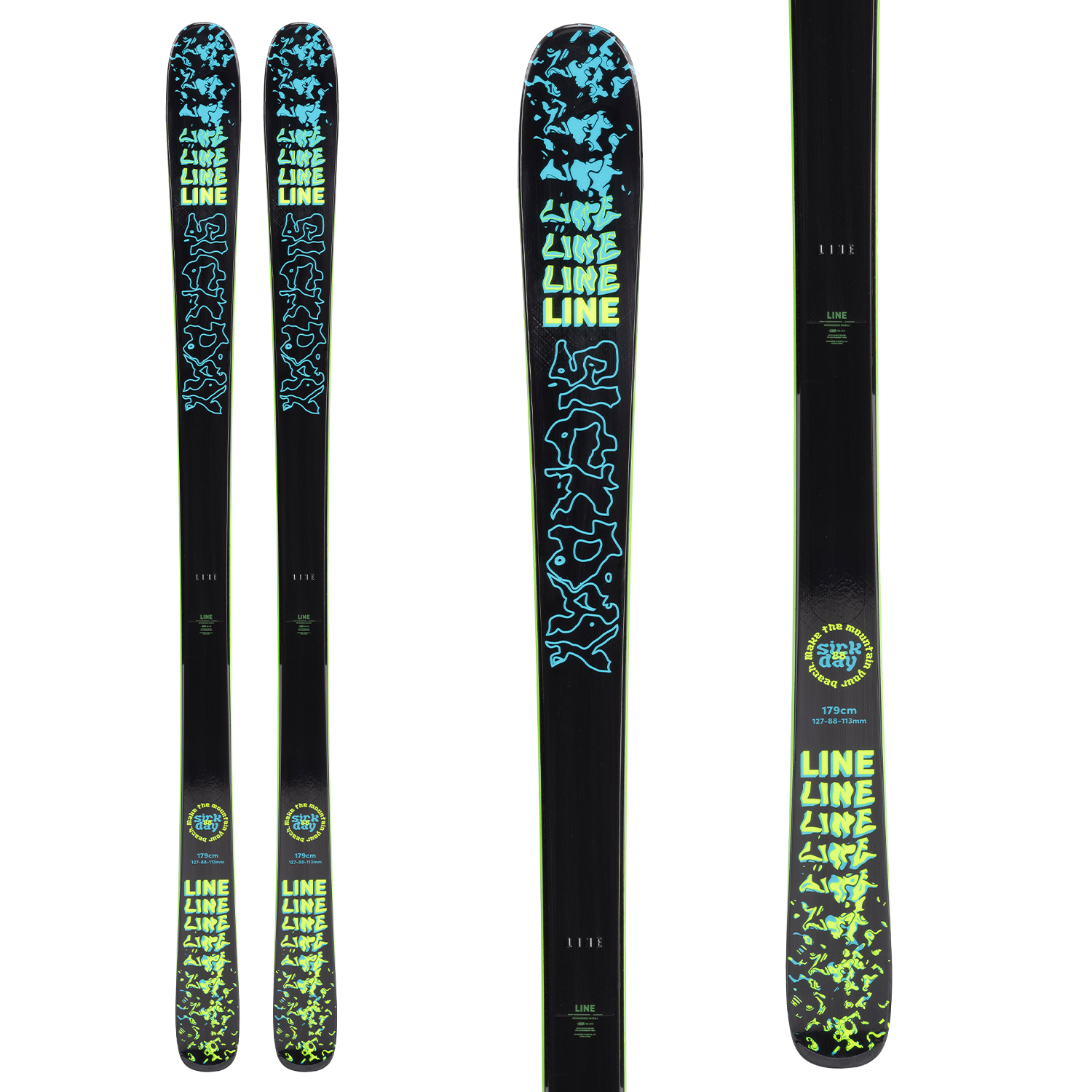 Line Skis Sick Day 88 Skis 2022 | evo