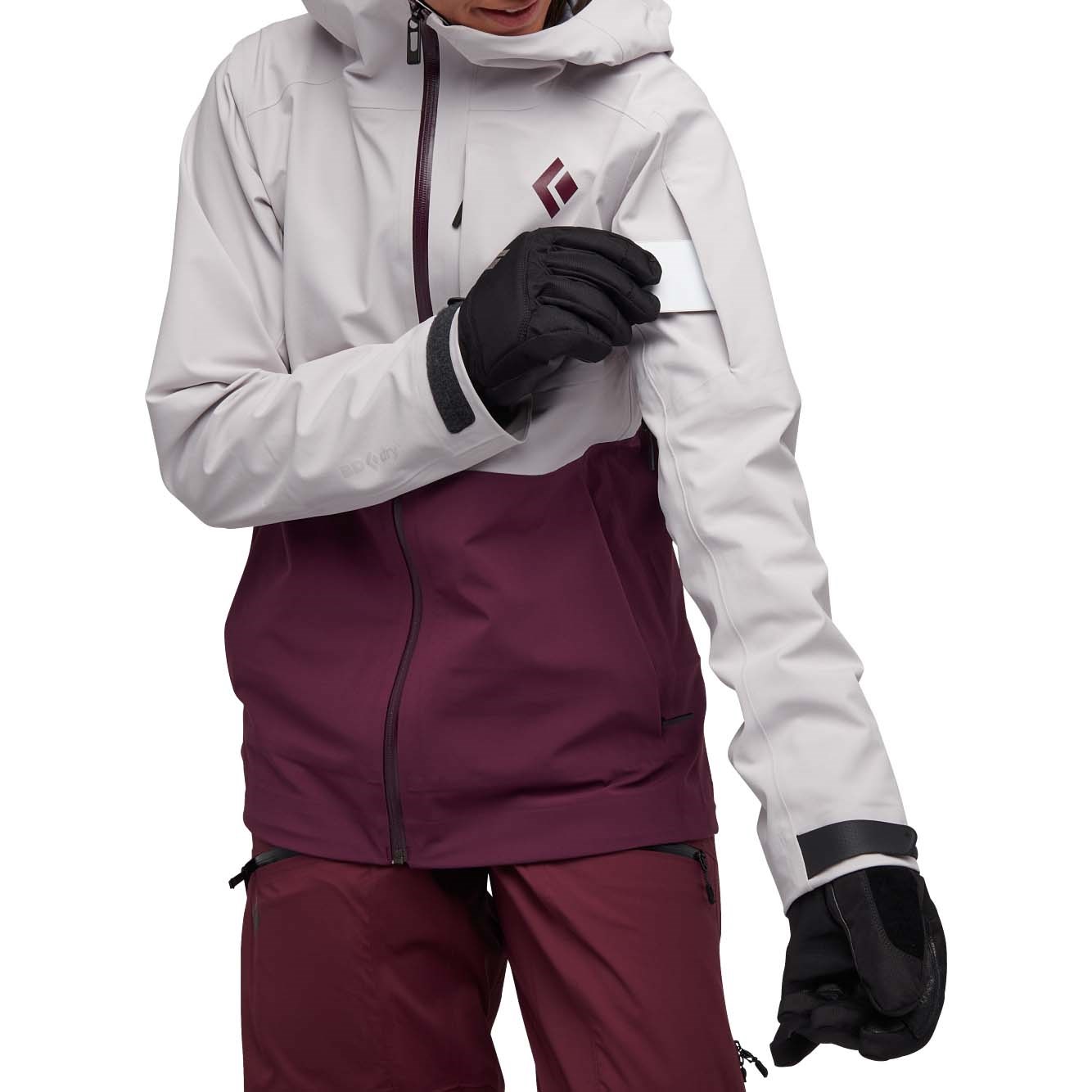 Black Diamond Recon Stretch LT Shell Jacket - Women's - Large / Ice  Pink/Tundra