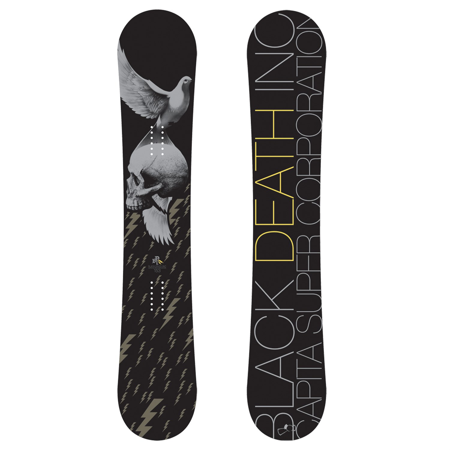 CAPiTA Black Death Inc. Snowboard 2009 | evo