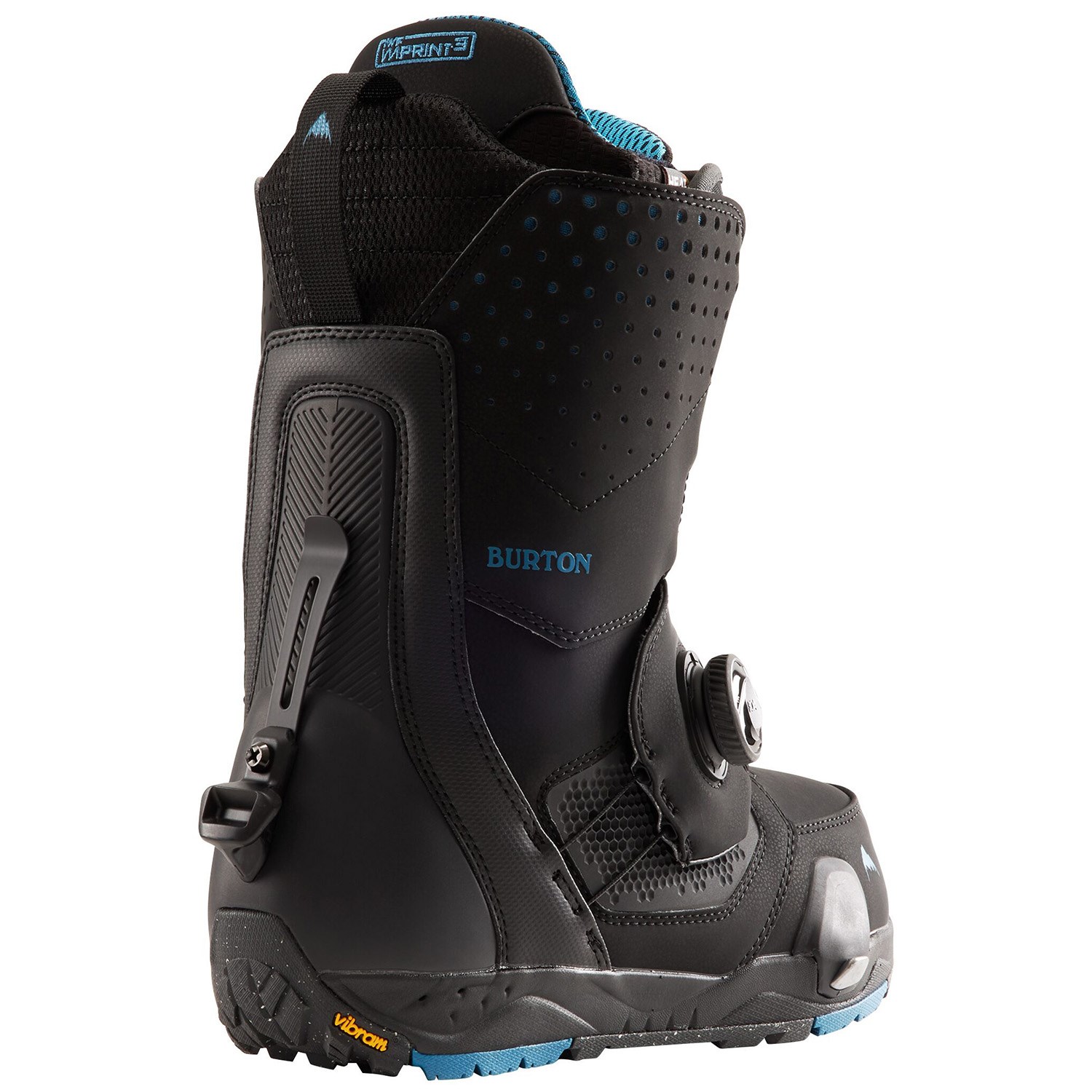 Black Burton Photon BOA Wide Step On Snowboard Boot 