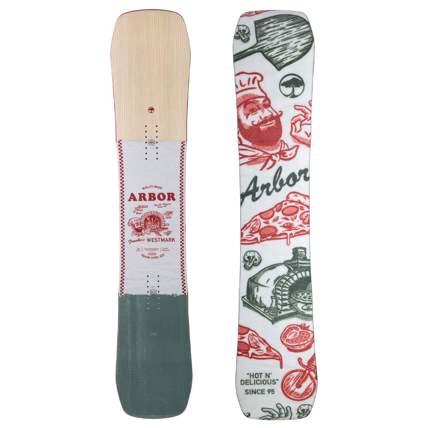 Arbor Westmark Camber Frank April Snowboard 2022 | evo Canada