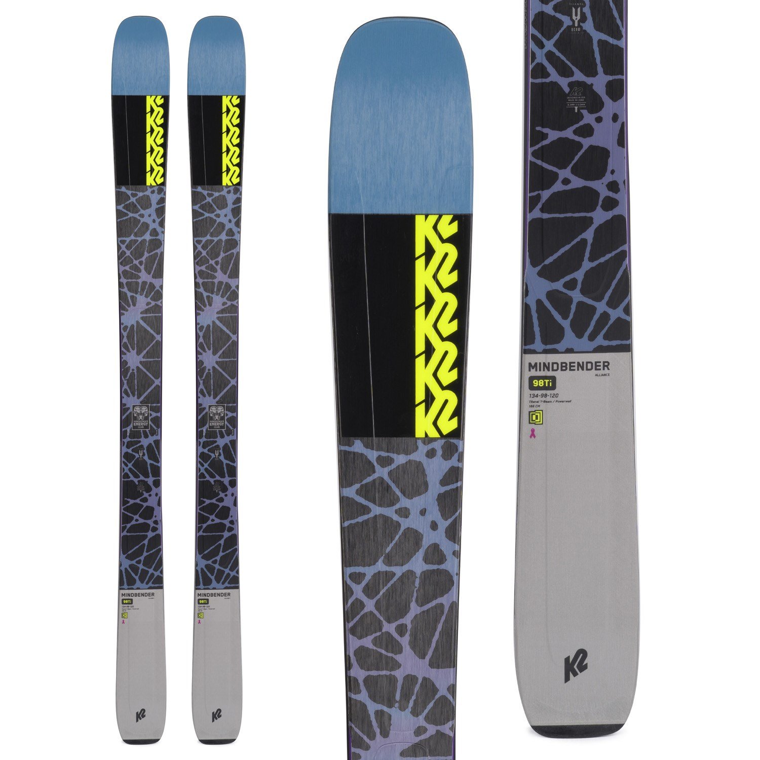 K2 Mindbender 98 Ti Alliance Skis - Women's 2022 | evo