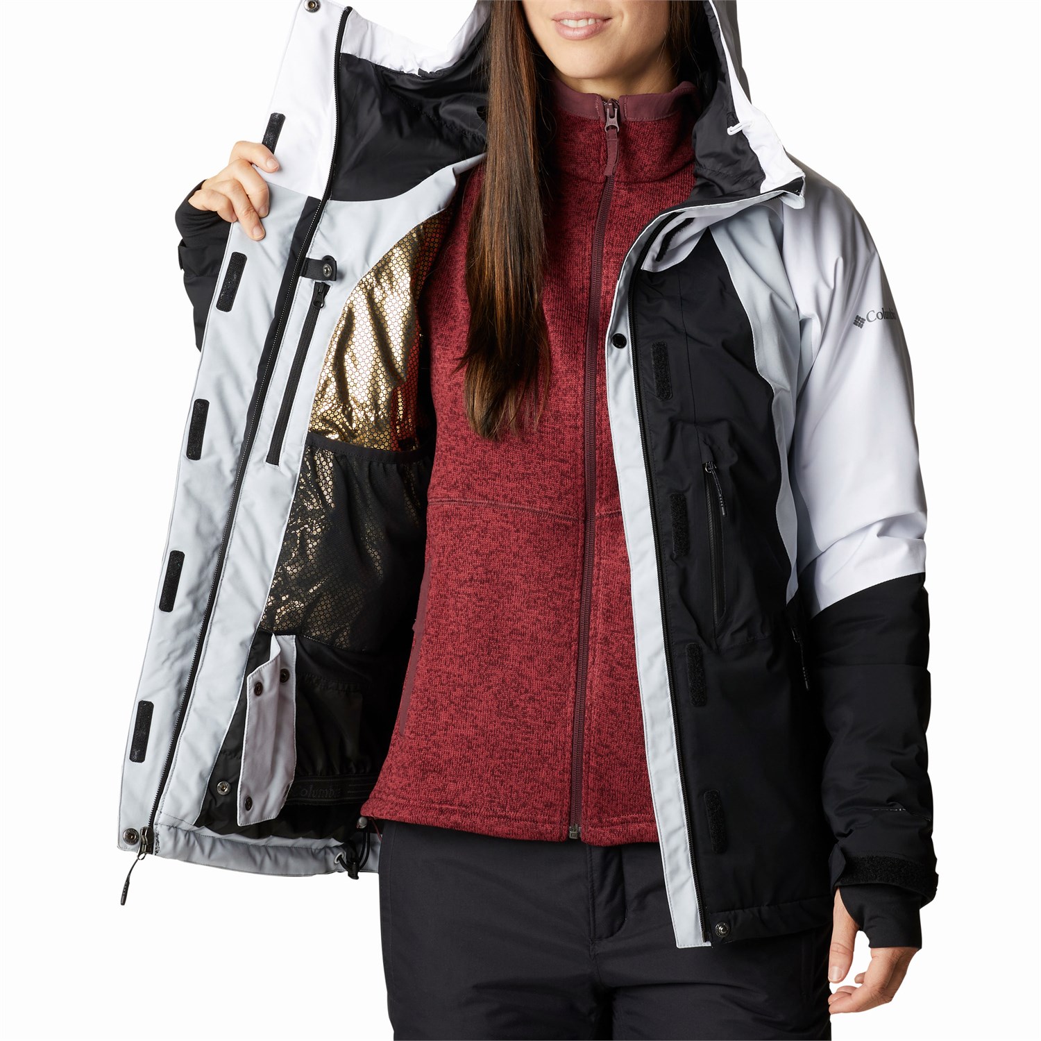 columbia plus size ski jackets