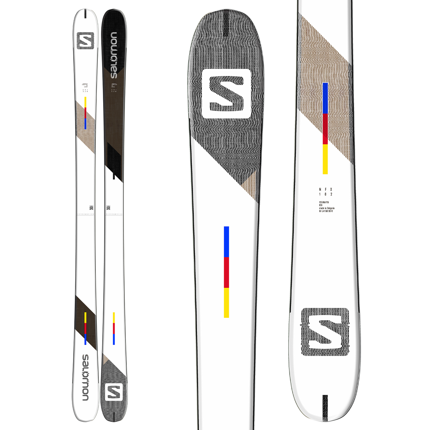 Salomon X-Racing FTF 175 cm ski + Atomic Neox 310 fixations aventure vitesse  sport 7423748151187