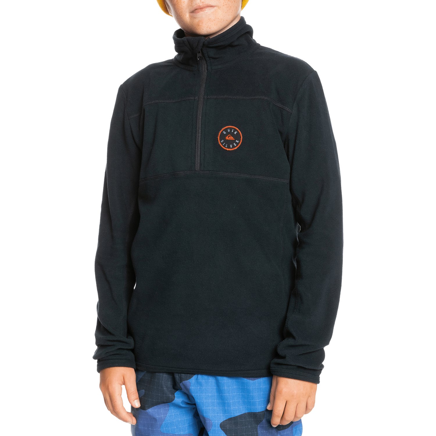 quiksilver aker half zip fleece