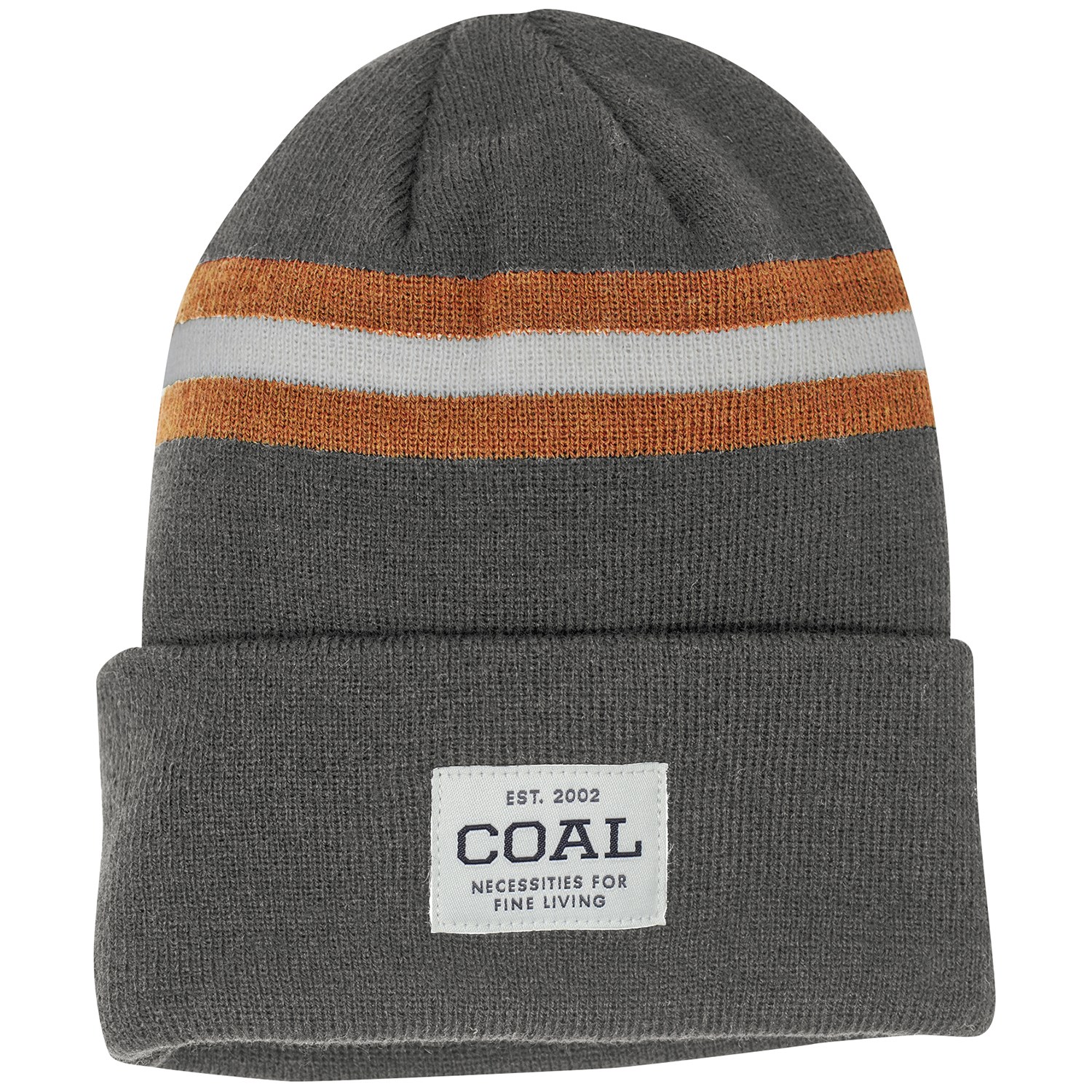 Coal Headwear The Uniform Stripe Beanie Charcoal, One Size