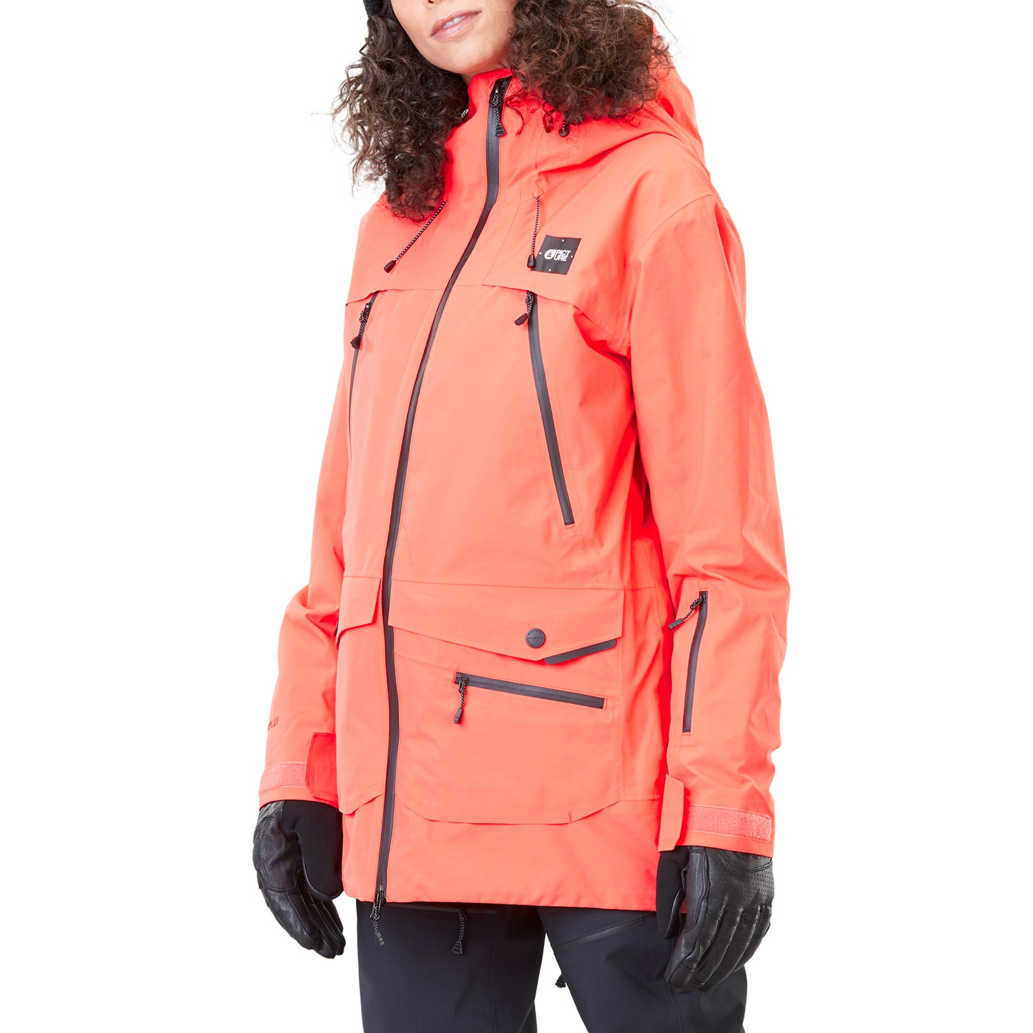 Ski jacket Picture Haakon Jacket (Tangerine) Women's - Alpinstore