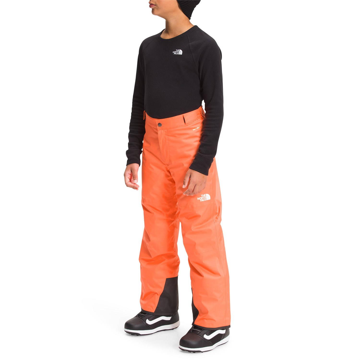 THE NORTH FACE Boys' Freedom Insulated Pant, Power Orange, S