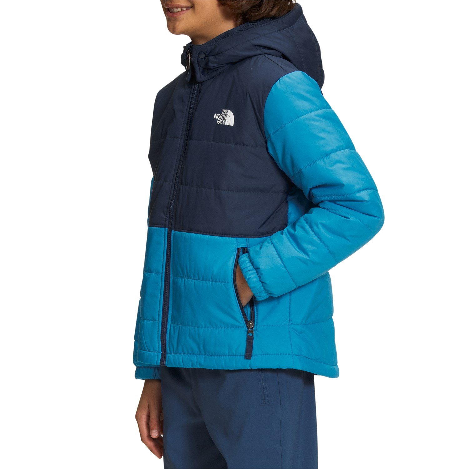 The North Face Reversible Mount Chimbo Full Zip Hooded Jacket - Boys' | evo