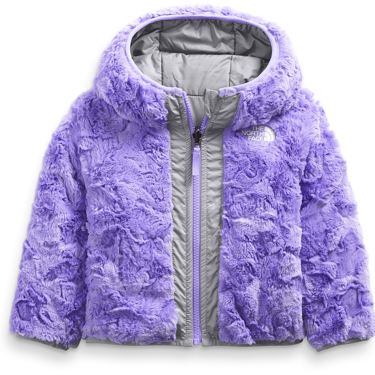 the north face infant reversible mossbud swirl hoodie