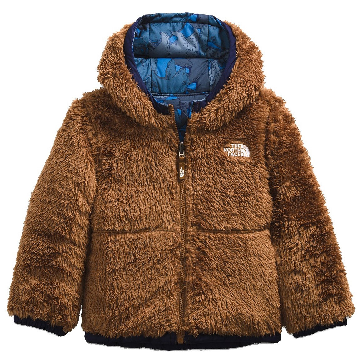 North face clearance reversible fur jacket