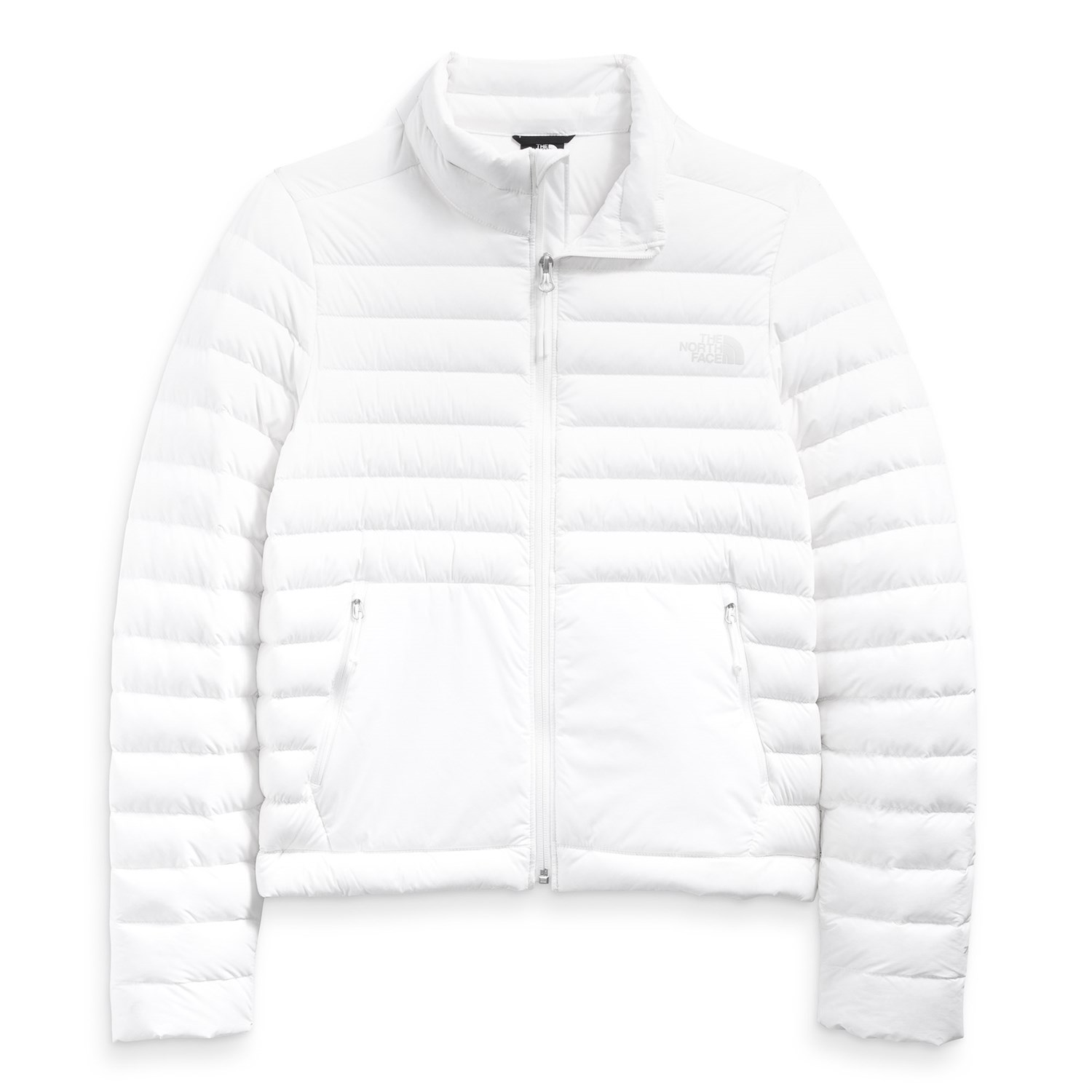 the north face stretch down jacket women's tnf white m