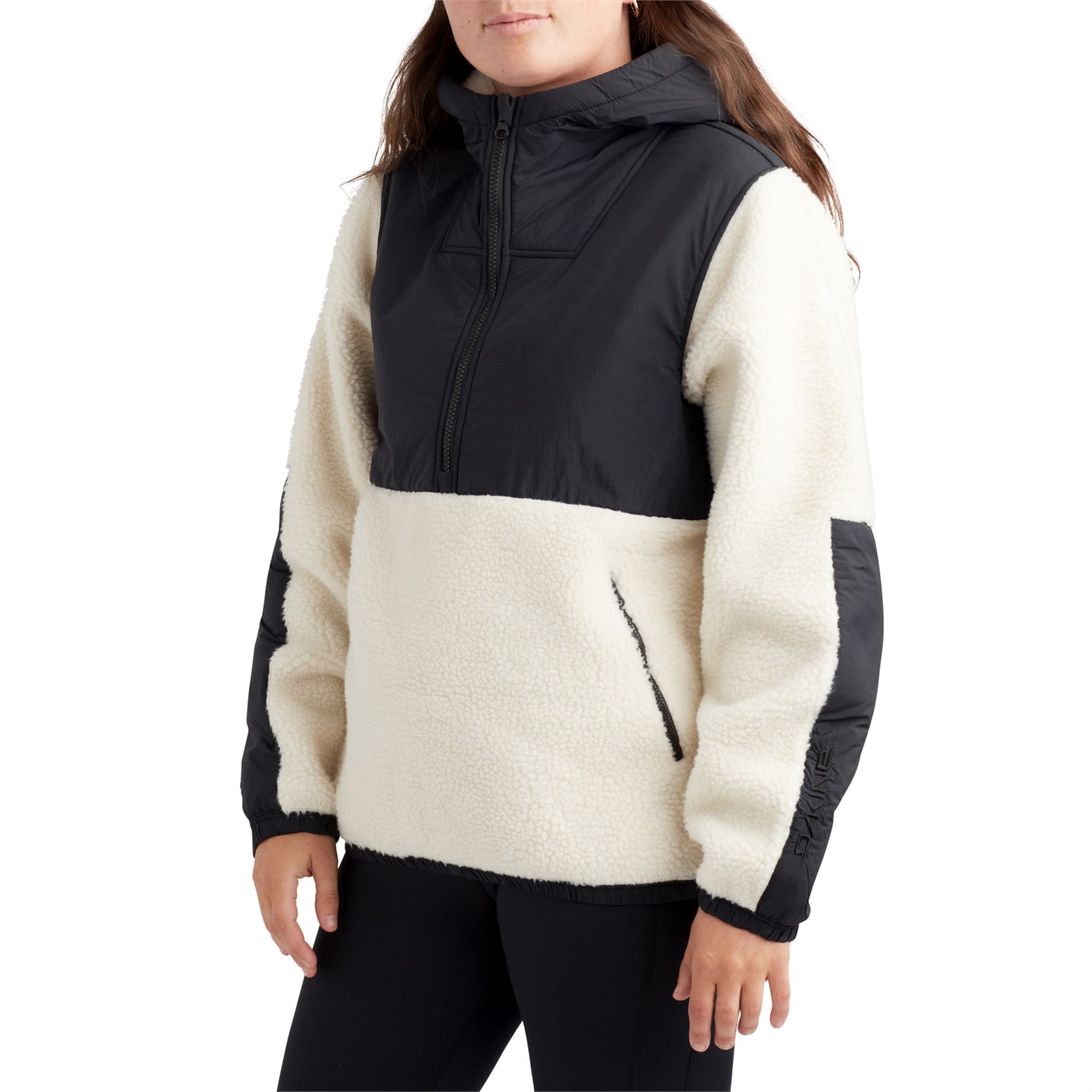 womens fleece sherpa pullover