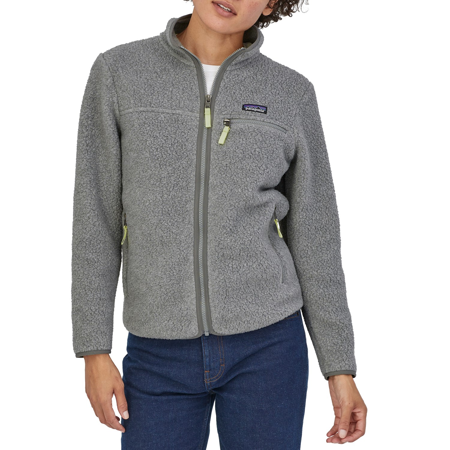 Patagonia retro pile hot sale fleece women