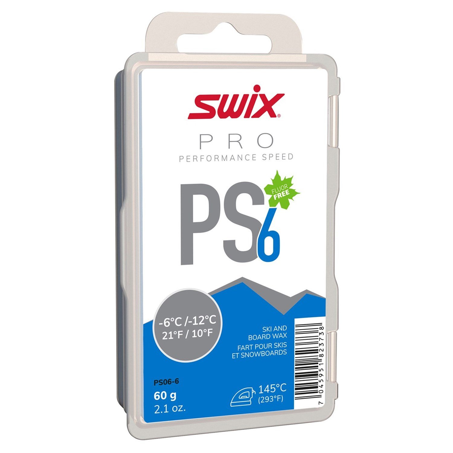 SWIX PS06 Blue Wax 60g | evo