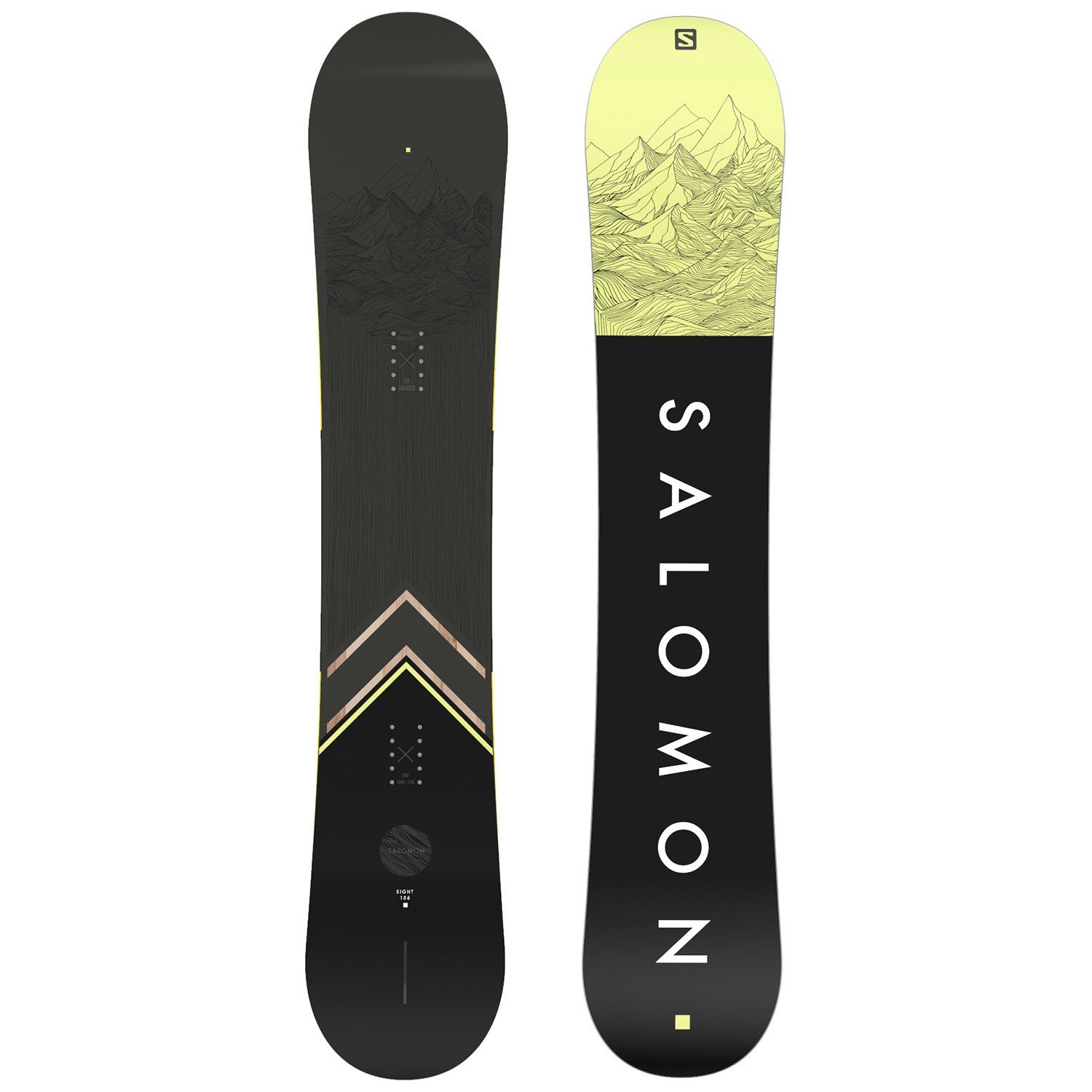speer welzijn Dekking Salomon Sight Snowboard 2022 - Used | evo