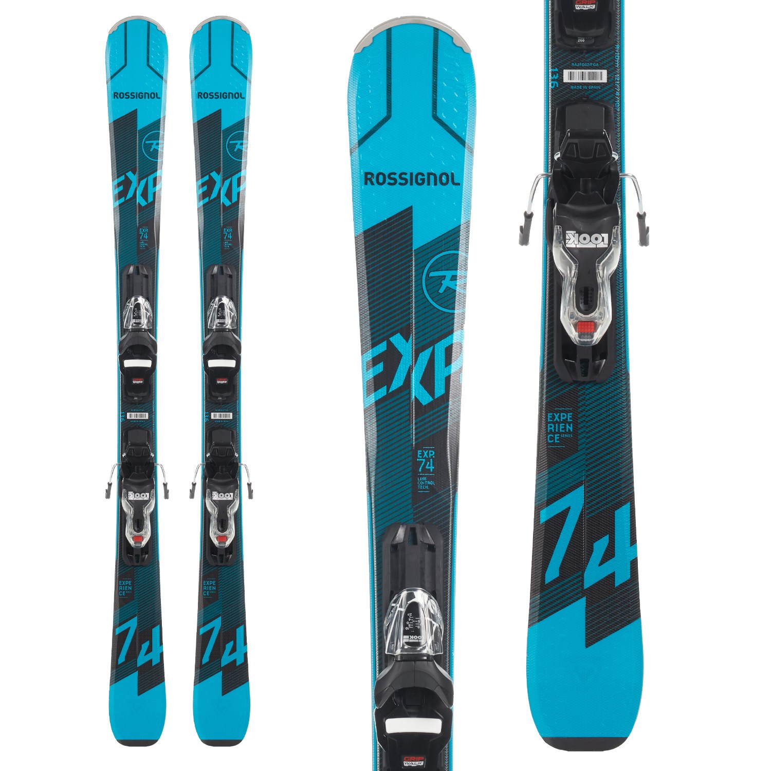 Rossignol Experience 74 Skis + Xpress 10 GW Bindings 2021 | evo