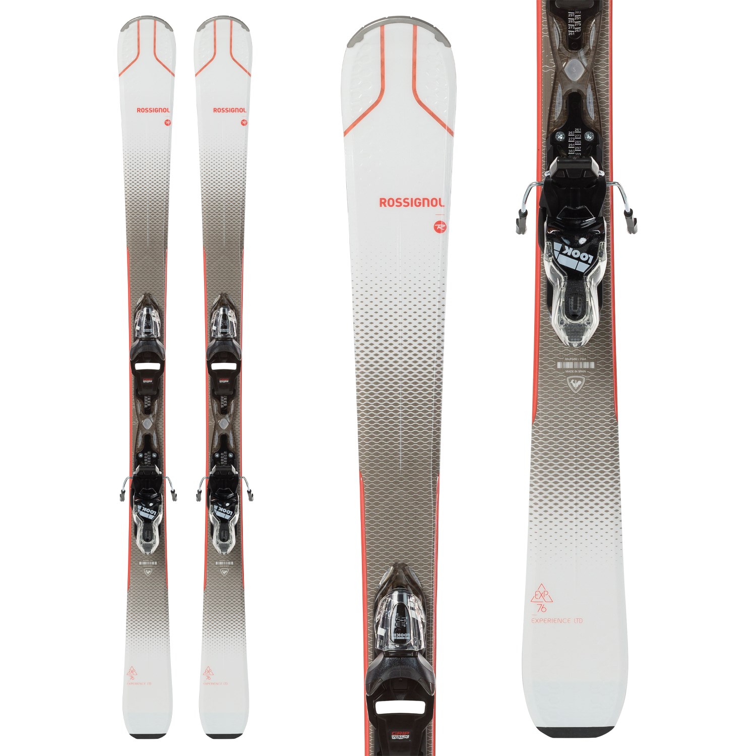 2021 Rossignol Experience 76 Ci W XP Womens Skis w/ XP W10 GW Bindings-138 