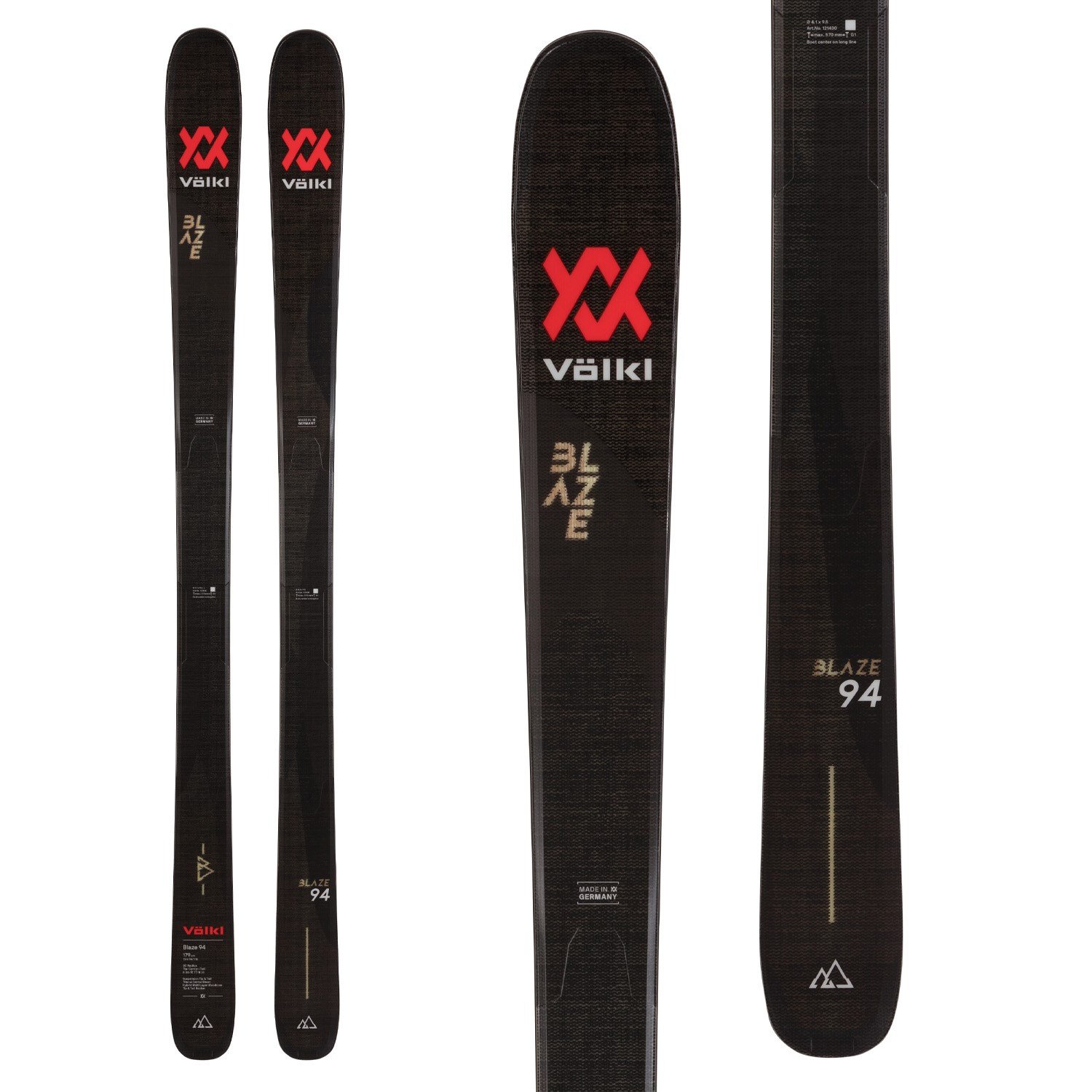 Völkl Blaze 94 Skis 2022 | evo Canada