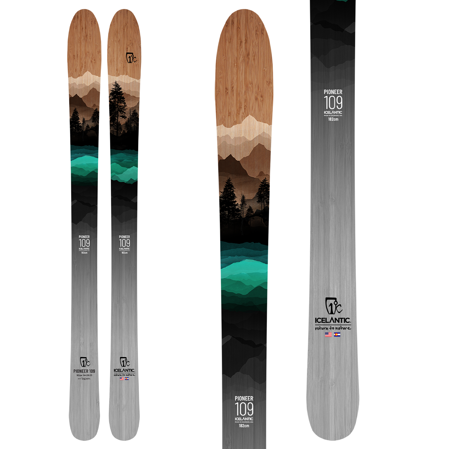 Icelantic Pioneer 109 Skis 2022 | evo