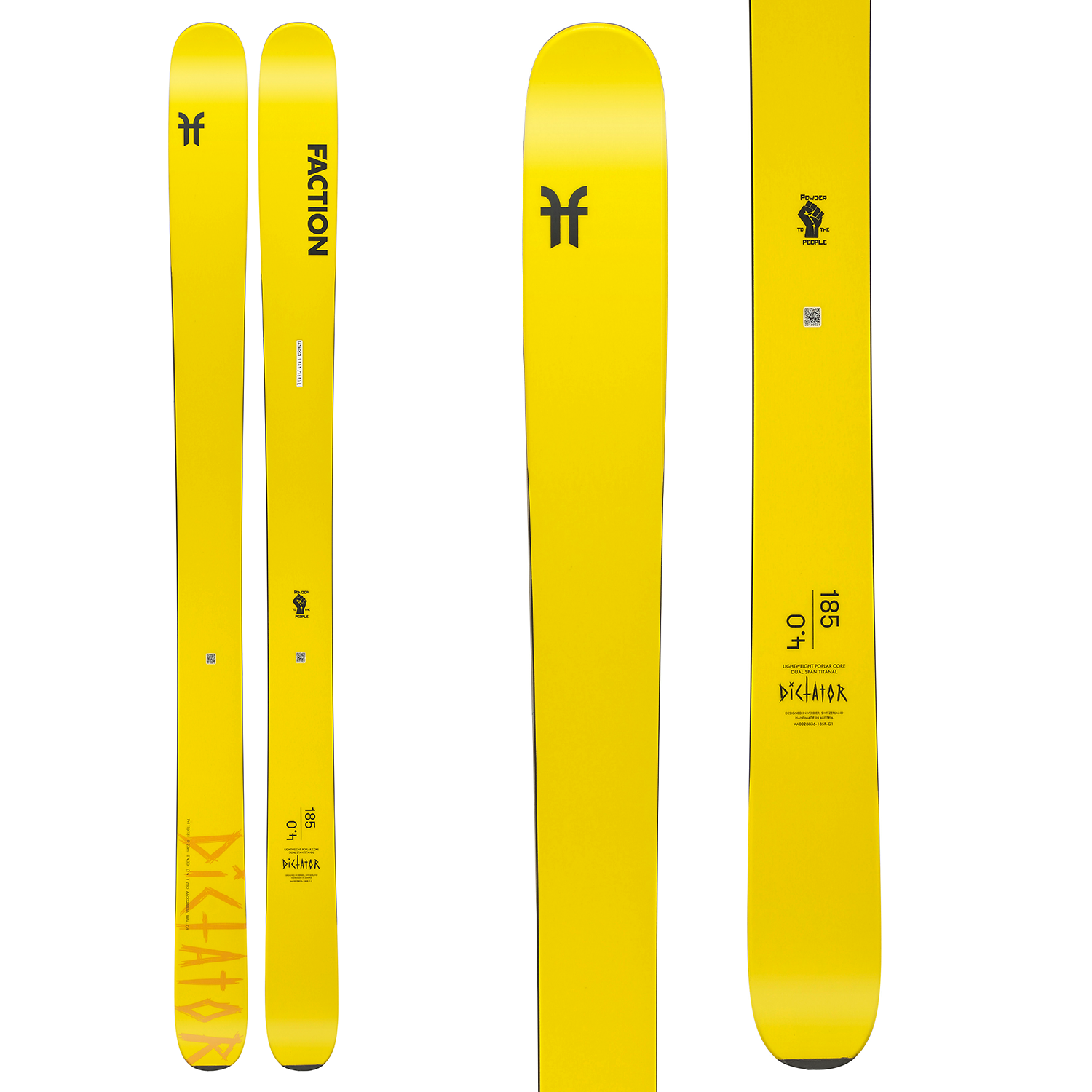 Faction Dictator 4.0 Skis 2022 | evo