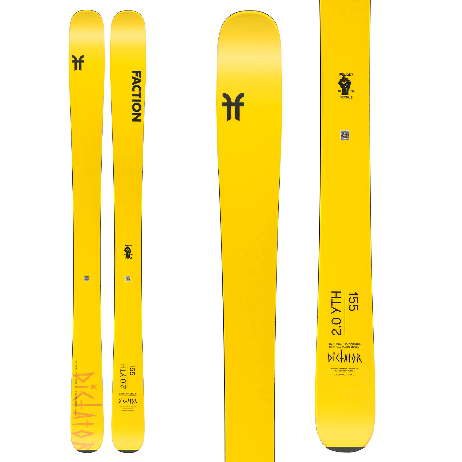 Faction Dictator 2.0 YTH Skis - Kids' 2022 | evo