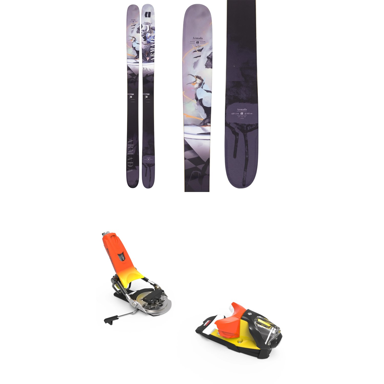 Armada ARV 116 JJ Skis Look Pivot 14 GW Bindings 2021 Used evo