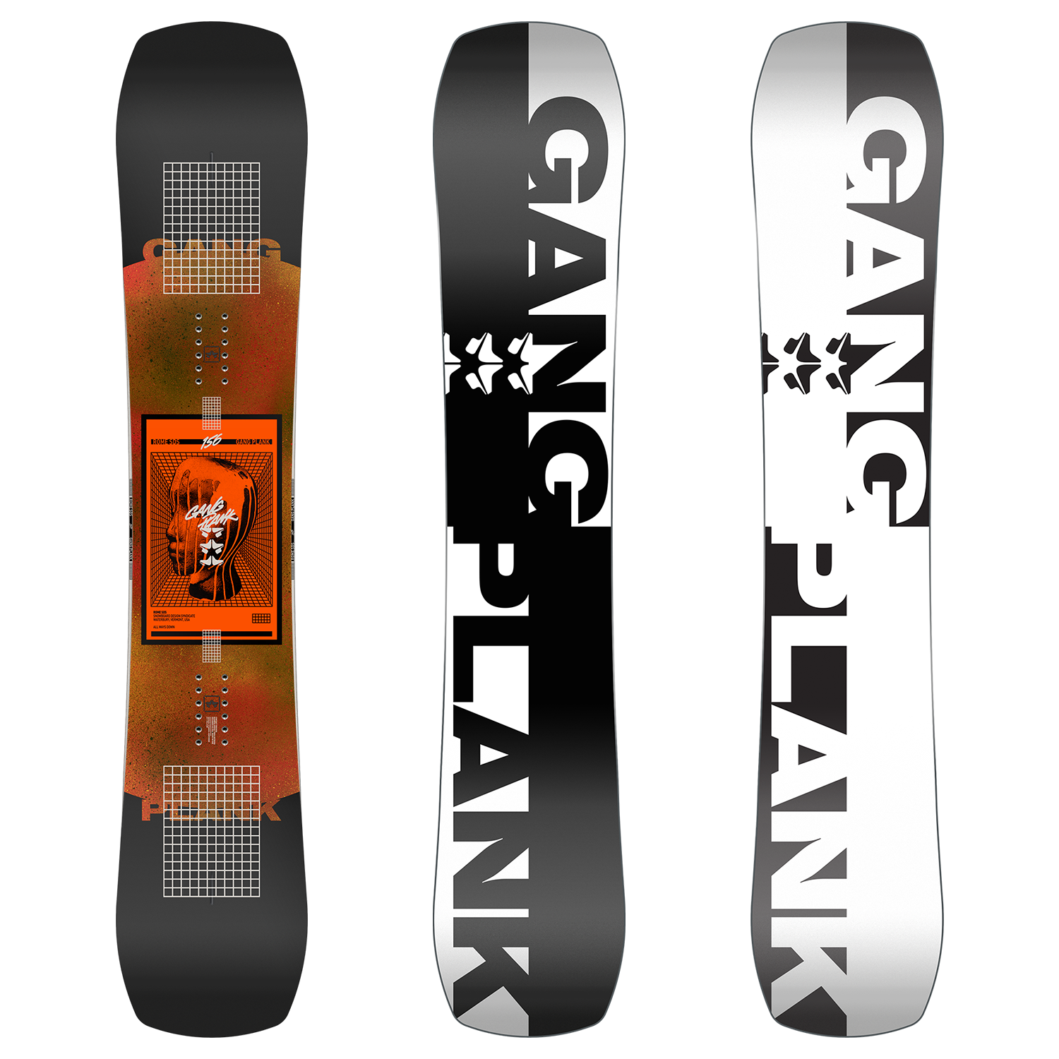 Rome Gang Plank Snowboard 2022 | evo