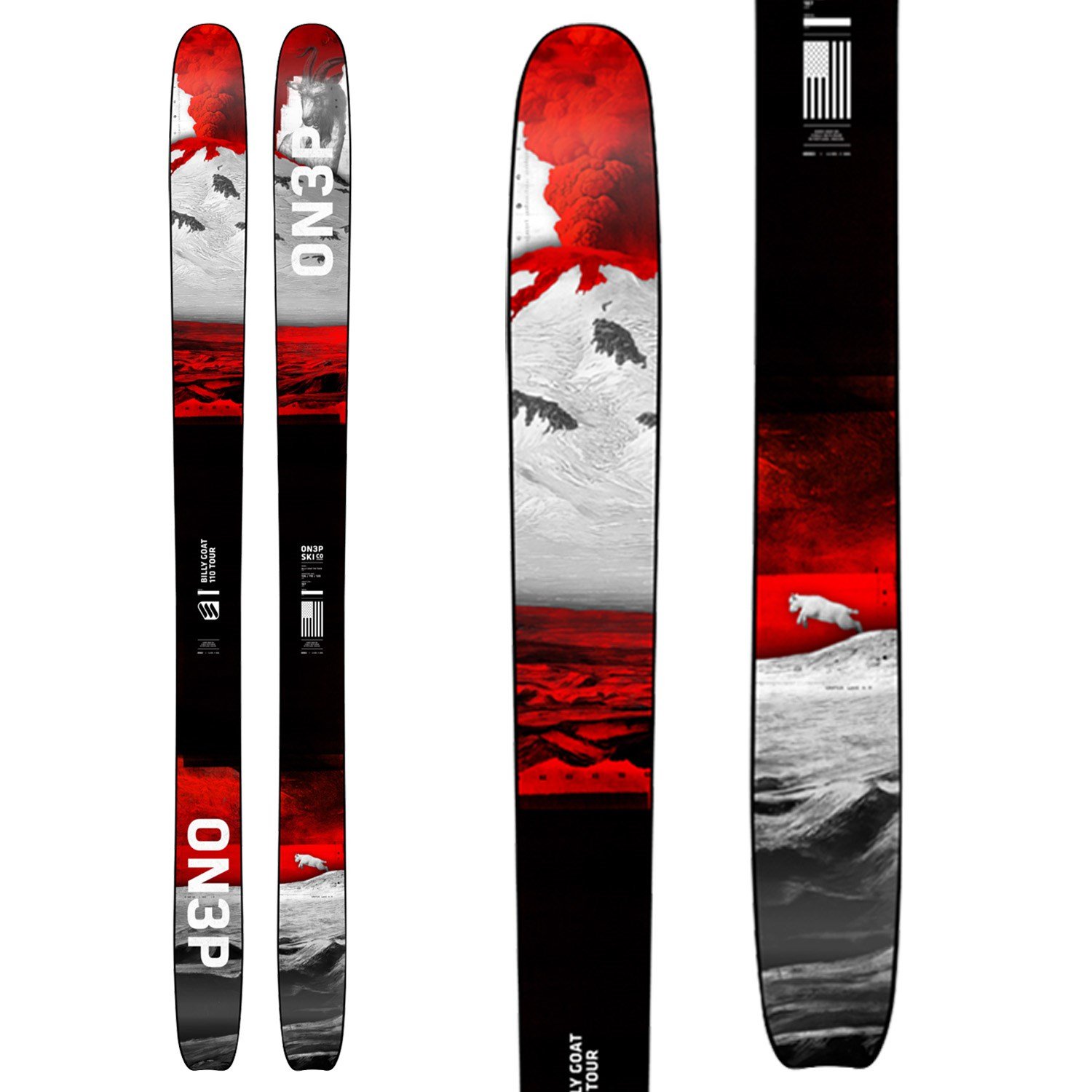 ON3P Billy Goat 110 Tour Skis 2023 | evo