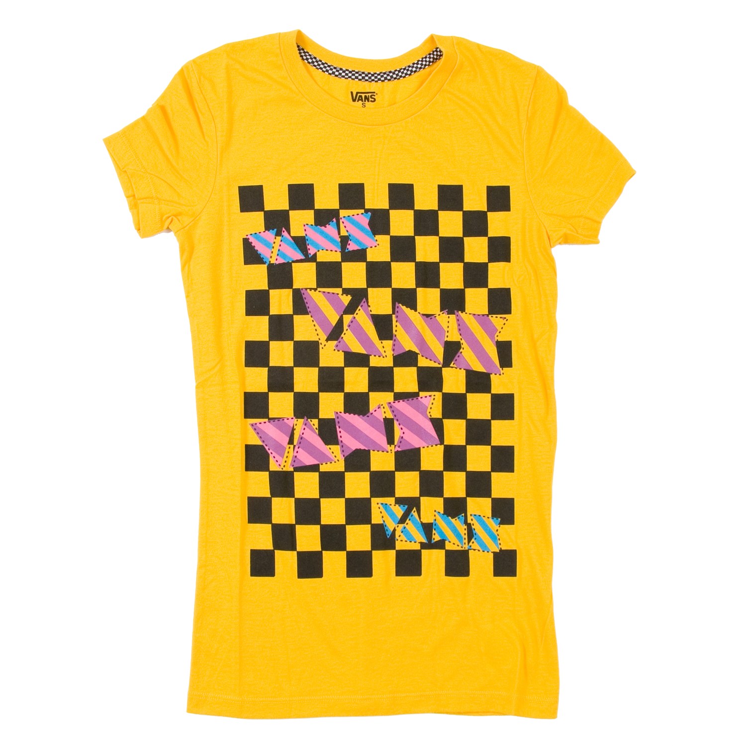 vans checkerboard shirt womens