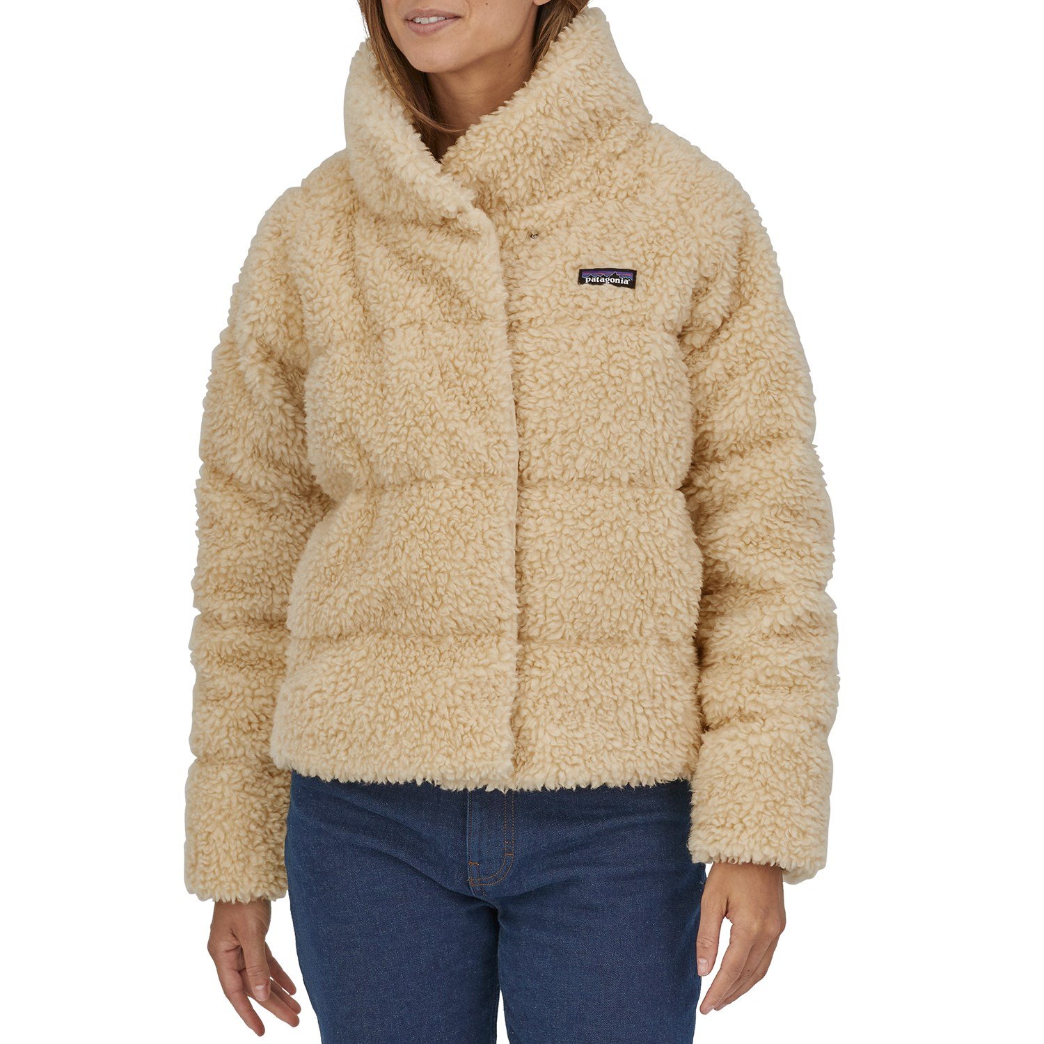 Patagonia fleece sales down jacket