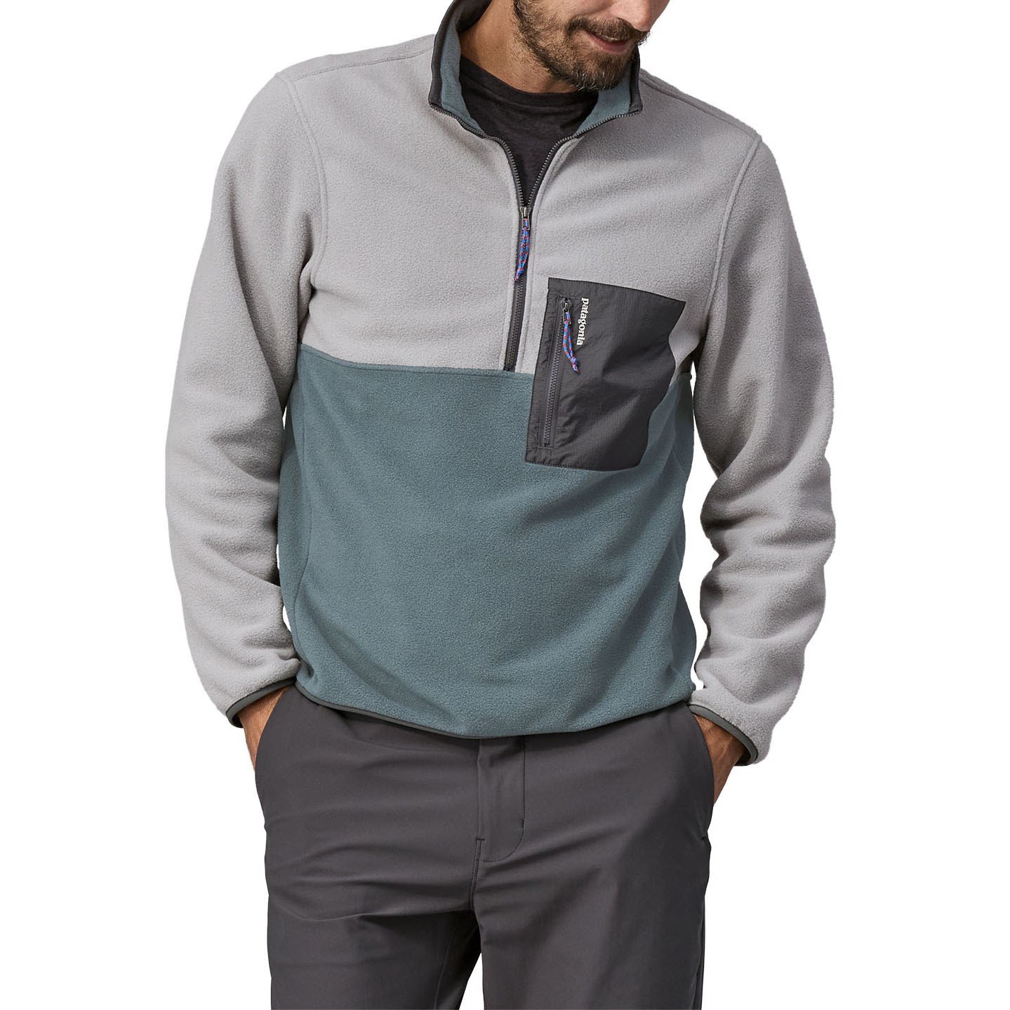 Patagonia M's Microdini 1/2 Zip Fleece Pullover - 100% Recycled Polyester –  Weekendbee - premium sportswear