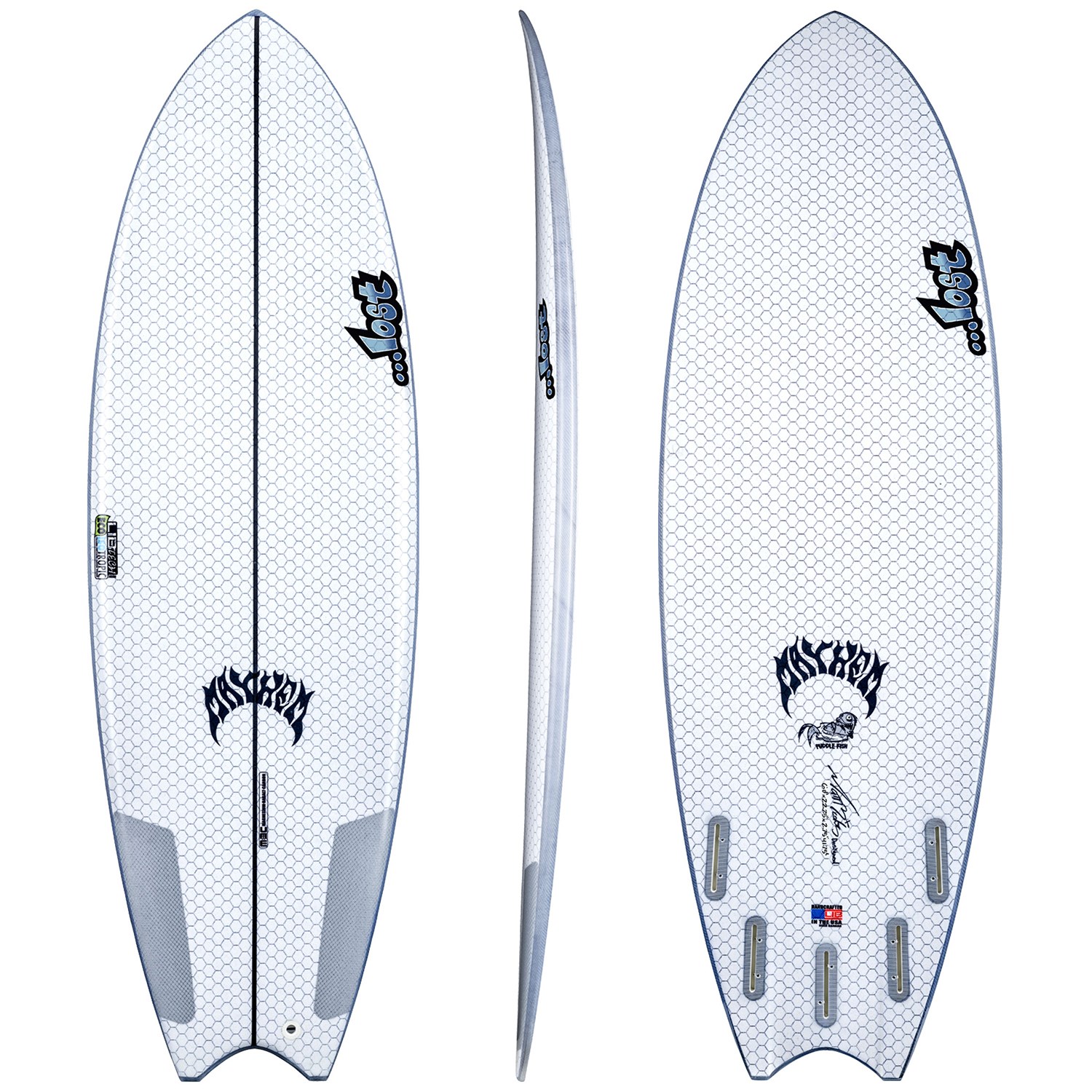 LOST LIBTECH PUDDLE FISH 5.6 サーフボード Lib Tech x Lost Puddle Fish Surfboard - Blem | evo