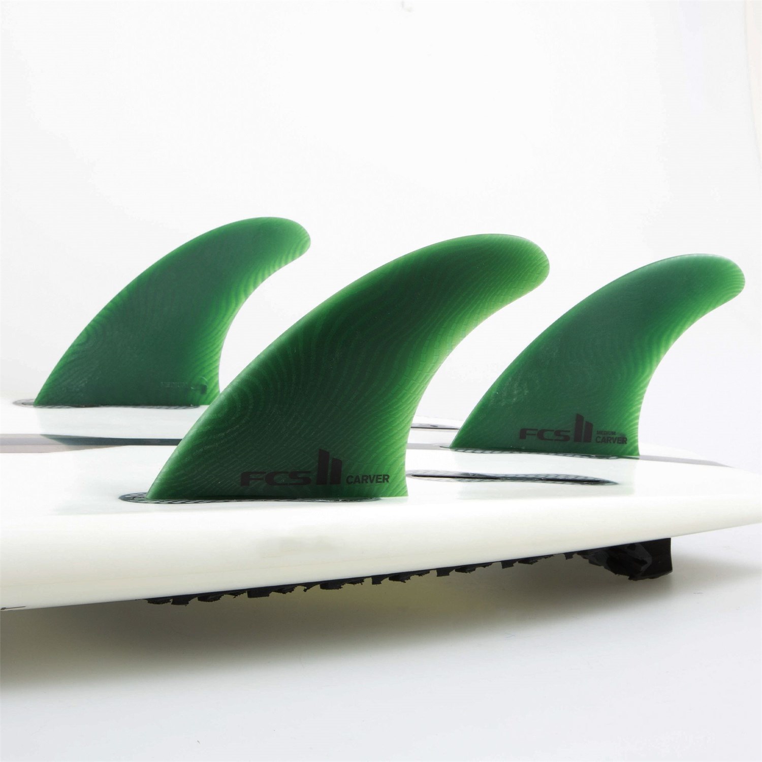 FCS II Carver Neo Glass Large Tri Fin Set | evo