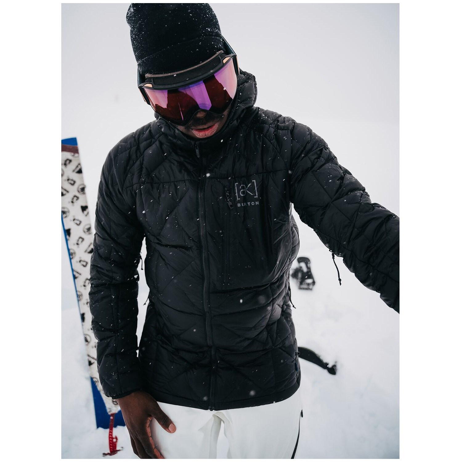 Burton [ak] BAKER JACKET Mサイズ Burton AK Baker Down Hooded Jacket - Men's | evo