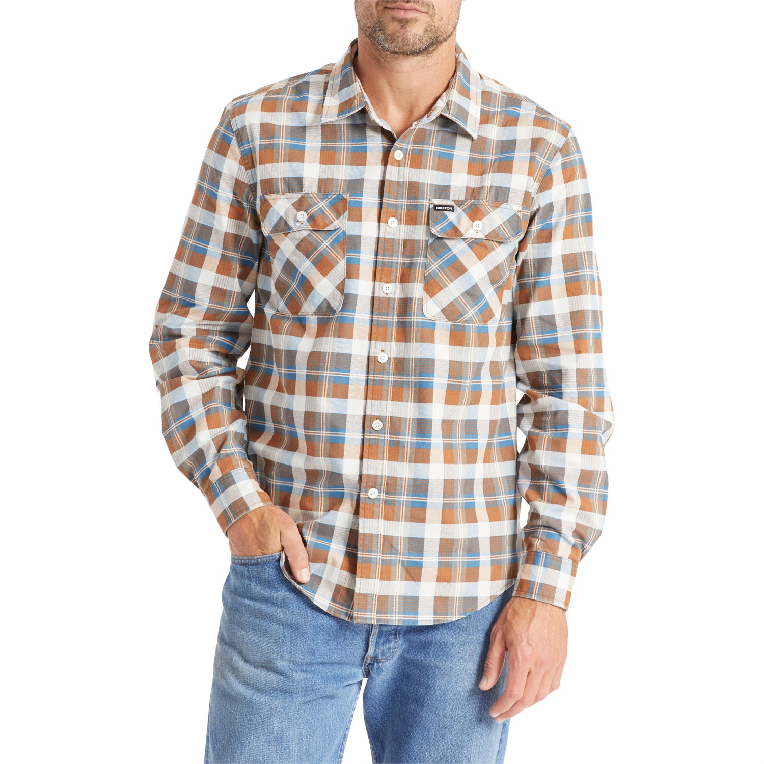 Brixton Bowery Summer Weight Flannel Shirt | evo