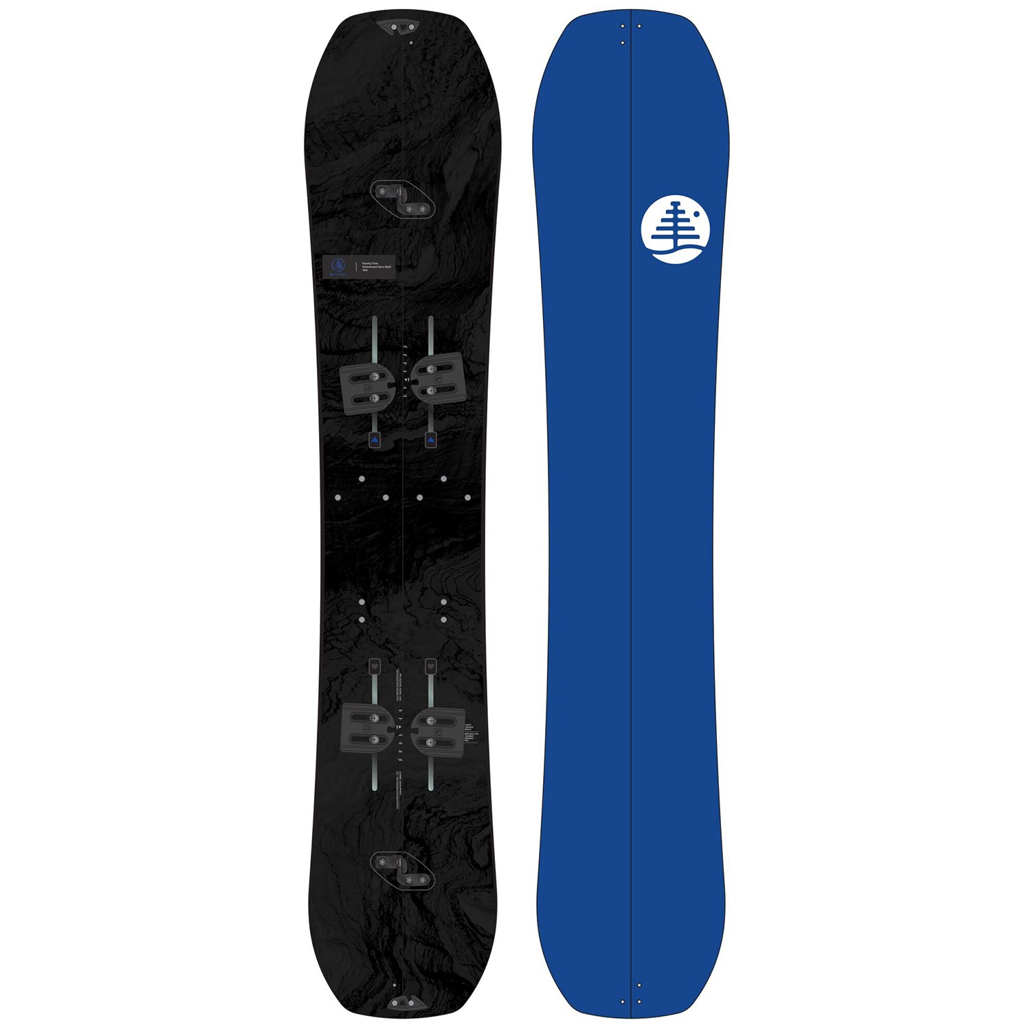 スノーボード Burton family tree hometown hero 152 Burton Family Tree Hometown Hero Splitboard | evo