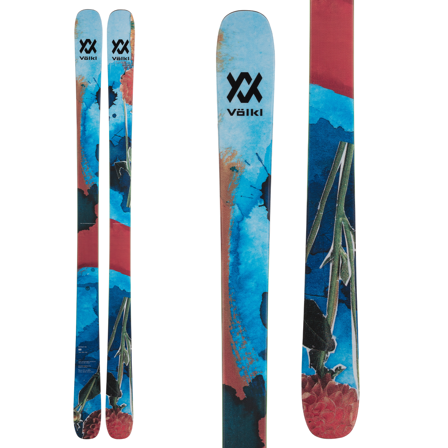 V lkl Revolt 90 Skis 2023 DNR evo