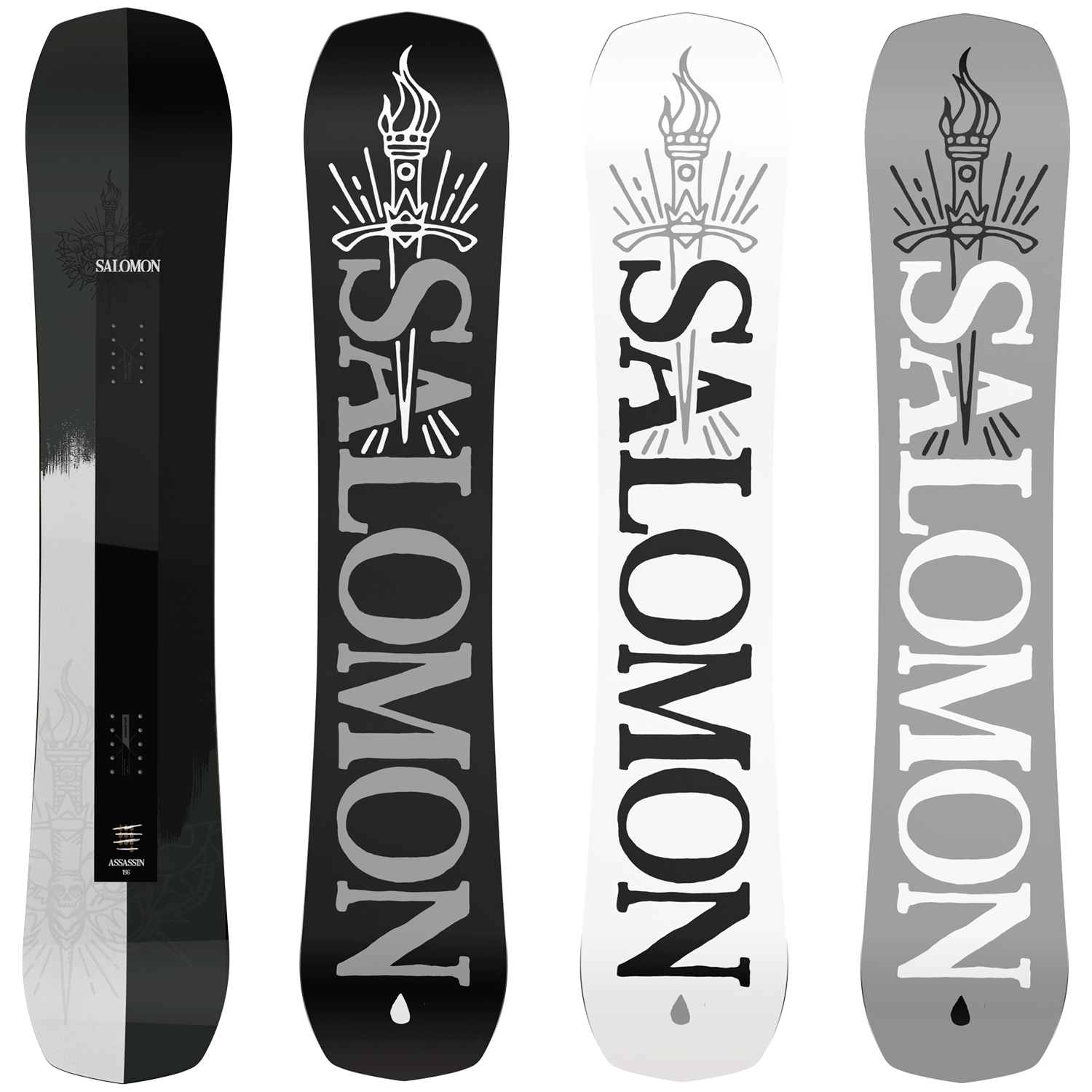 ほぼ新品 SALOMON ASSASSIN 153cm - スノーボード