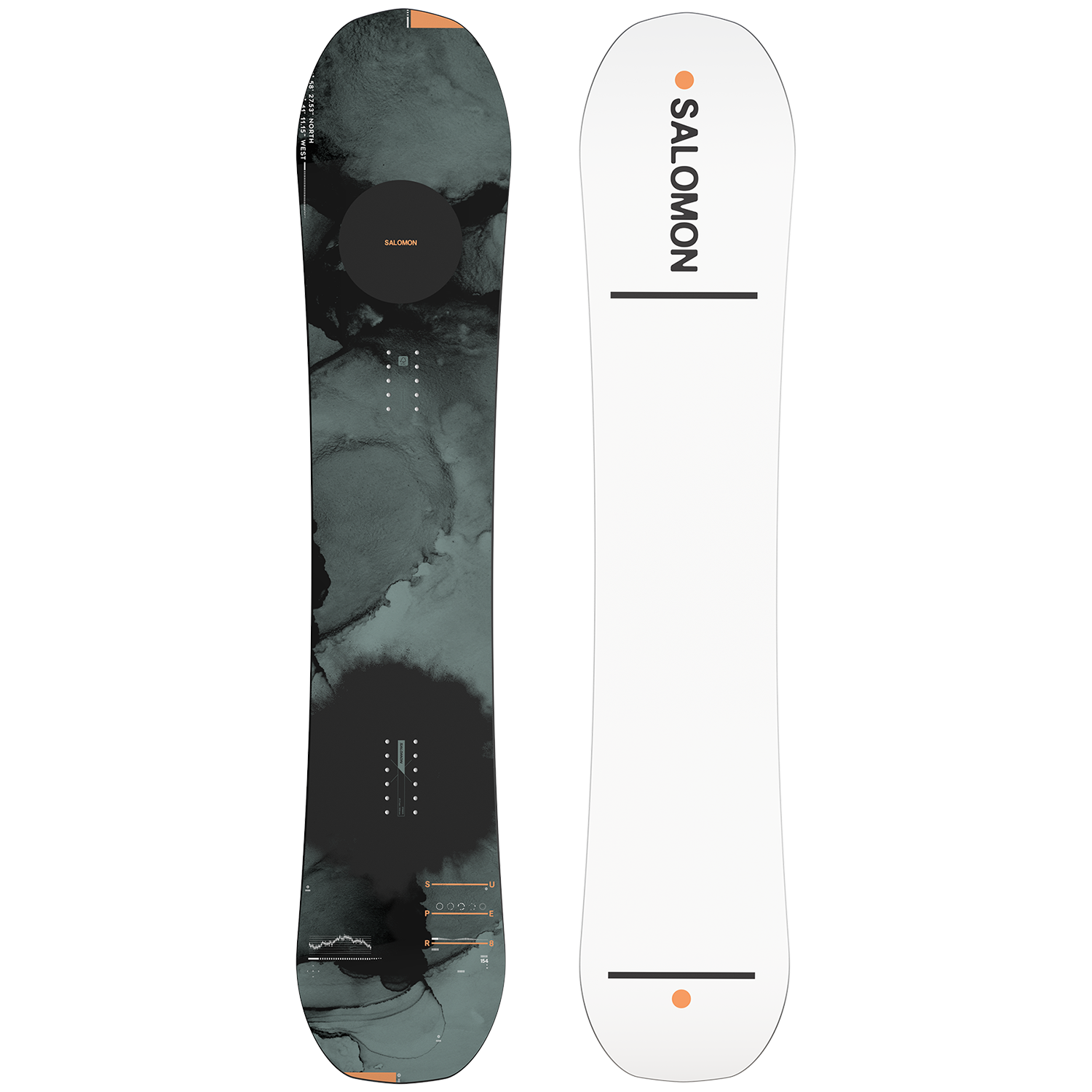 2020 Salomon Super 8 Mens Snowboard 