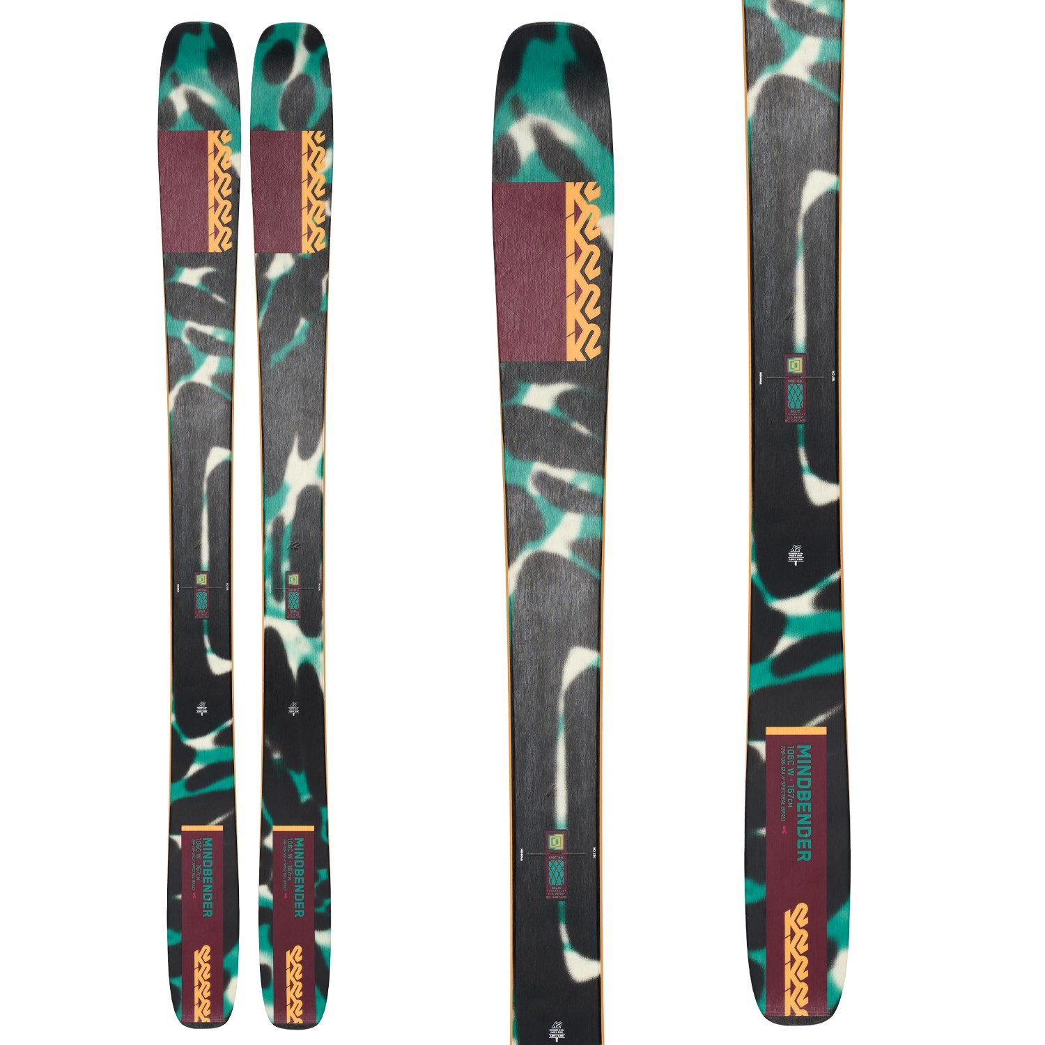 K2 Mindbender 106 C Skis - Women's 2023 | evo