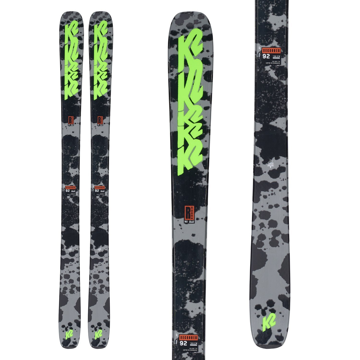 売切り特価 K2 RECKONER 92 W 159cm ツインチップ スキー板 値下げ可