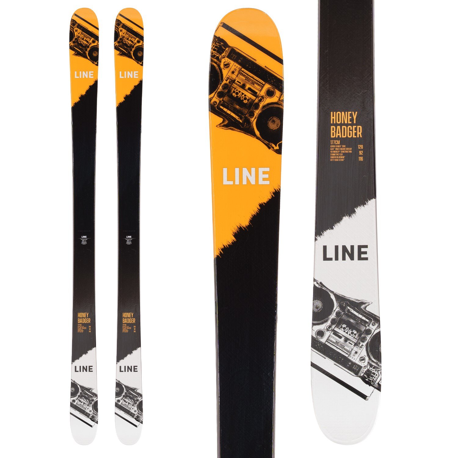 Details about   Line Honey Badger Skis 2021 